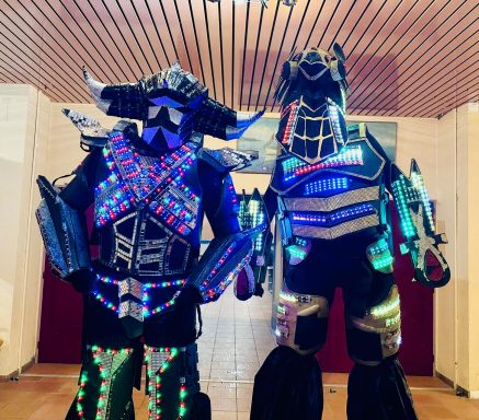 Robot LED Animation VAR Animation robot LED dans le var Parades de rue